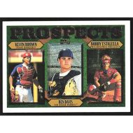 1997 Topps #205 K. Brown/B. Davis/B. Estalella Prospects