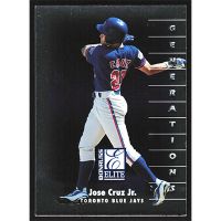 1998 Donruss Elite #143 Jose Cruz Jr. Generations