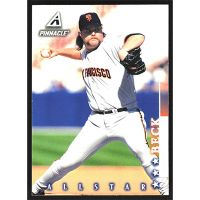 1998 Pinnacle Away Statistics Back #12 Rod Beck All-Star