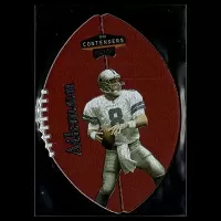 1998 Playoff Contenders Leather #18 Troy Aikman