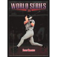 1998 Topps #405 Scott Brosius World Series Highlights