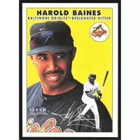 2000 Fleer Tradition #287 Harold Baines