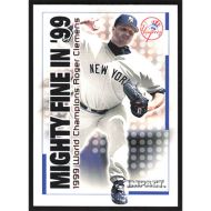 2000 Impact Mighty Fine in '99 #3 Roger Clemens