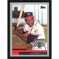 2000 Topps Opening Day #22 Hank Aaron