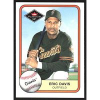 2001 Fleer Platinum #388 Eric Davis