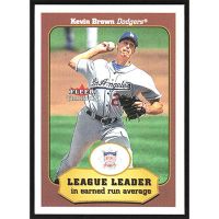 2001 Fleer Tradition #402 Kevin Brown League Leaders