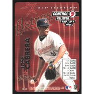 2001 MLB Showdown Unlimited #190 Jose Cabrera