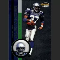 2001 Pacific Invincible Retail #222 Shaun Alexander