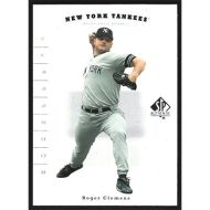 2001 SP Authentic #38 Roger Clemens