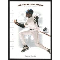 2001 SP Authentic #66 Barry Bonds