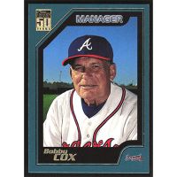 2001 Topps #323 Bobby Cox