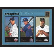 2001 Topps #730 M. Cuddyer/J. Lawrence/C. Freeman Prospects