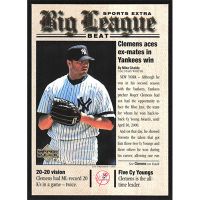 2001 Upper Deck Big League Beat #BB4 Roger Clemens