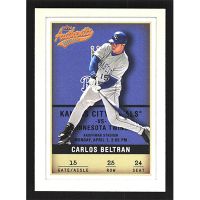 2002 Fleer Authentix #25 Carlos Beltran