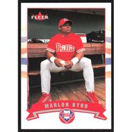 2002 Fleer Tiffany #264 Marlon Byrd