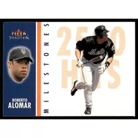 2002 Fleer Tradition Milestones #18 Roberto Alomar