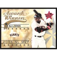 2002 Leaf Rookies & Stars #268 Barry Bonds '01 MVP