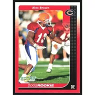 2002 Score #301 Alex Brown