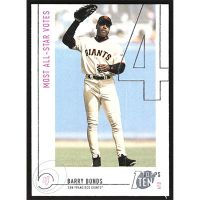 2002 Topps Ten #105 Barry Bonds All-Star Votes