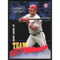 2003 Donruss Champions Team Colors #TC-13 Bobby Abreu