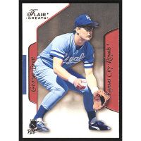 2003 Flair Greats #72 George Brett