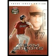 2003 Fleer Focus Jersey Edition Team Colors #13 Lance Berkman