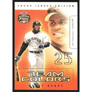 2003 Fleer Focus Jersey Edition Team Colors #18 Barry Bonds