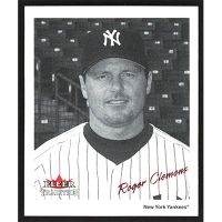 2003 Fleer Tradition Black-White Goudey Red #9 Roger Clemens