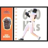 2003 Fleer Tradition Milestones #21 Barry Bonds 600 HRs