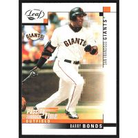 2003 Leaf #257 Barry Bonds Passing Through Time