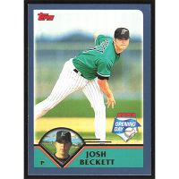 2003 Topps Opening Day #155 Josh Beckett