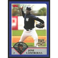 2003 Topps #612 Jose Contreras First Year