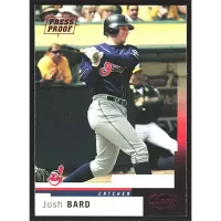 2004 Leaf Press Proofs Red #30 Josh Bard