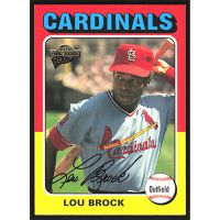 2004 Topps All-Time Fan Favorites #95 Lou Brock