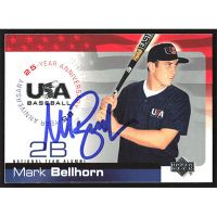 2004 USA Baseball 25th Anniversary #USA-11 Mark Bellhorn Autographed