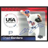 2004 USA Baseball 25th Anniversary #USA-39 Chad Cordero Autographed