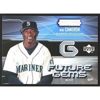 2004 Upper Deck Diamond All-Star Future Gems Jersey #FG-MC Mike Cameron