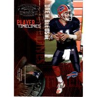 2005 Throwback Threads Player Timelines #PT-9 Drew Bledsoe