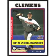 2005 Topps #714 Roger Clemens Award Winner