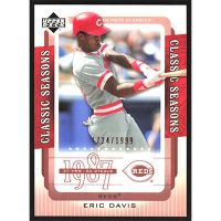 2005 Upper Deck Classics Classic Seasons #CS-ED Eric Davis