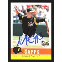 2006 Fleer Tradition #136 Matt Capps Autographed