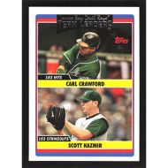 2006 Topps Updates & Highlights #UH311 C. Crawford/S. Kazmir Team Leaders