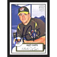 2006 Topps '52 #140 Matt Capps Autographed