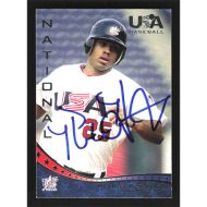 2006 USA Baseball #15 Pedro Alvarez Autographed