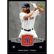 2006 Upper Deck Amazing Greats #AG-JD Johnny Damon