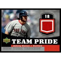 2006 Upper Deck Team Pride Materials #TP-JD Johnny Damon Jersey