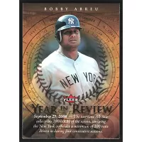 2007 Fleer Year in Review #YR-BA Bobby Abreu