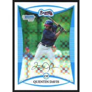 2008 Bowman Chrome Prospects X-Fractors #BCP75 Quentin Davis