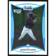 2008 Bowman Chrome Prospects #BCP75 Quentin Davis