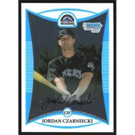 2008 Bowman Chrome Prospects #BCP77 Jordan Czarniecki